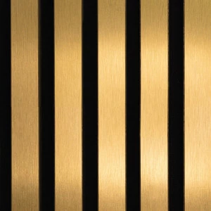 Akustikpaneel Gold metall glänzend
