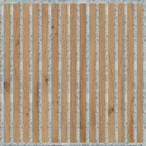 Echtholzpaneel Eiche rustikal mit grauem Vlies